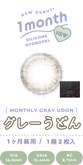 MONTHLY GRAY UDON グレーうどん